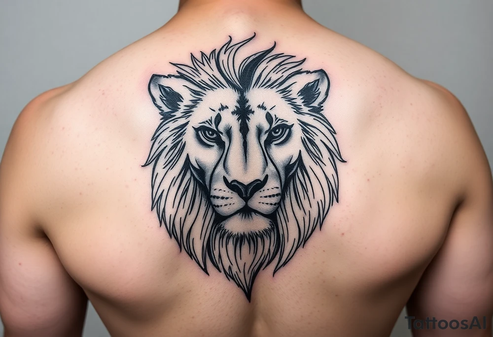 lion tattoo idea