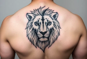 lion tattoo idea