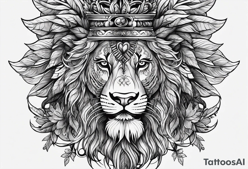 Lebensbaum mit WURZELN, Noten, Sternzeichen Waage tattoo idea