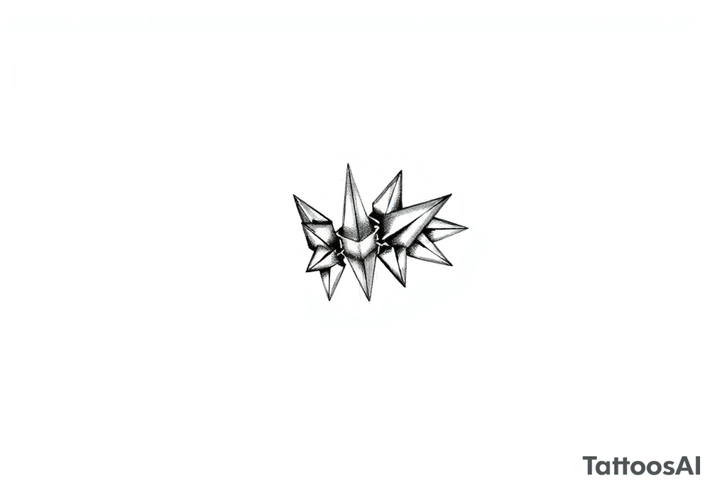 Spike armband tattoo idea