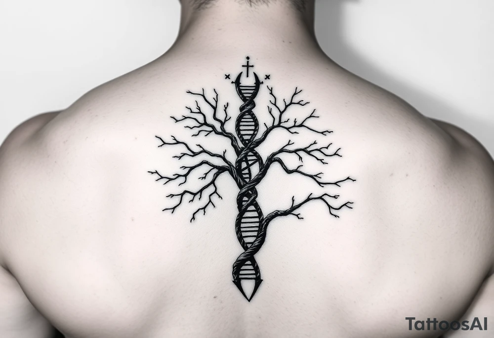 DNA TREE for family tree tattoo idea