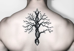 DNA TREE for family tree tattoo idea