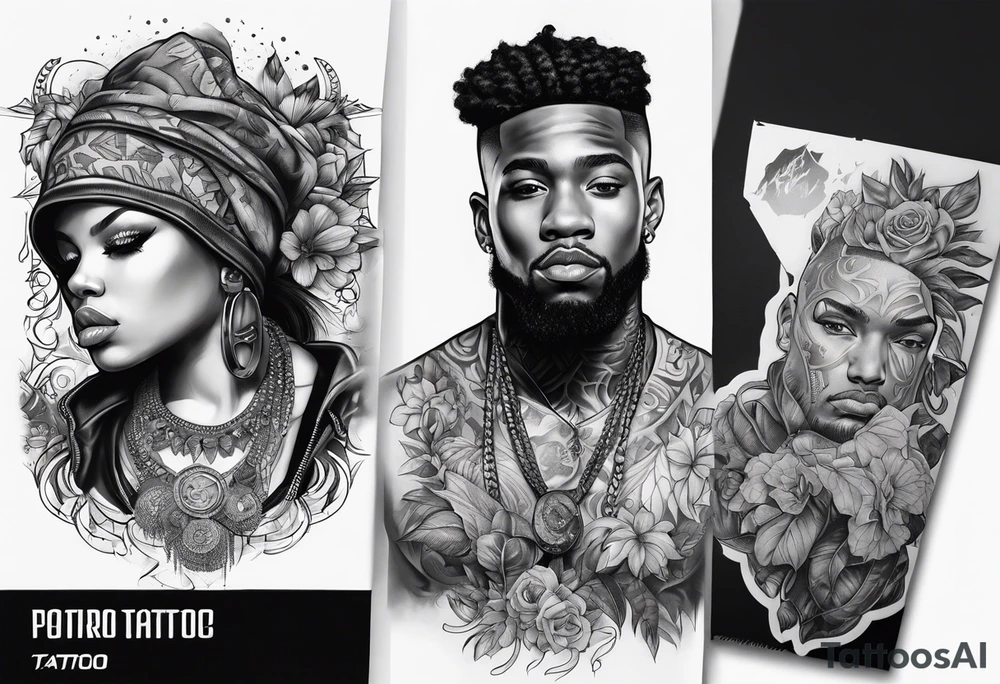 hip hop tattoo tattoo idea