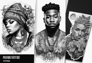 hip hop tattoo tattoo idea