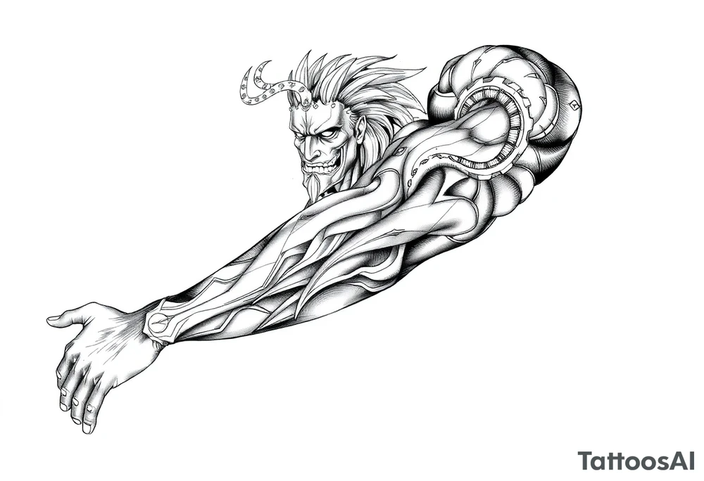 griechische mythologie tattoo idea