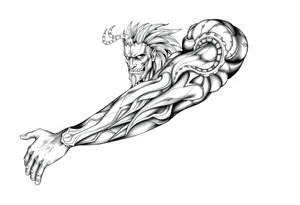 griechische mythologie tattoo idea