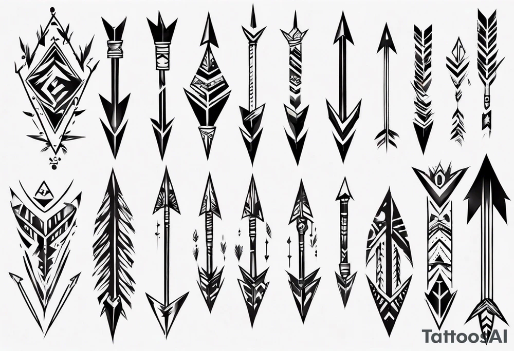 Arrow tattoo idea