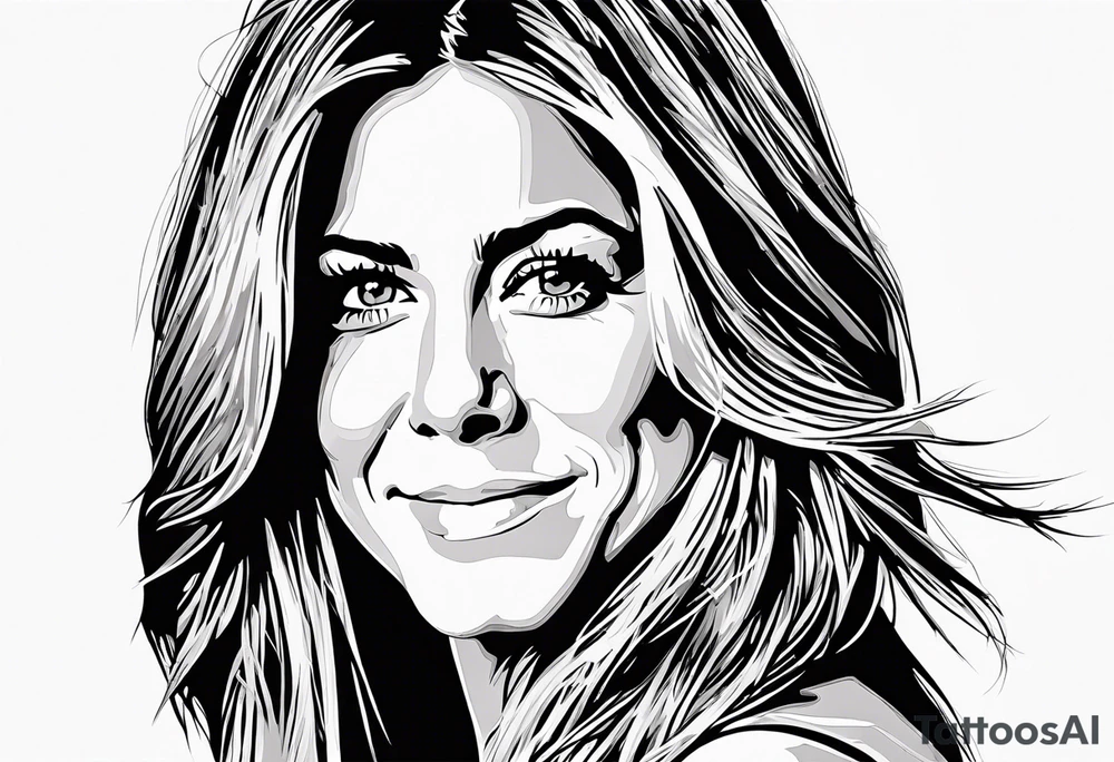 Jennifer Aniston the actress tattoo idea