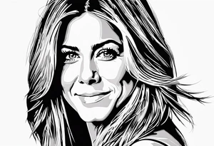 Jennifer Aniston the actress tattoo idea
