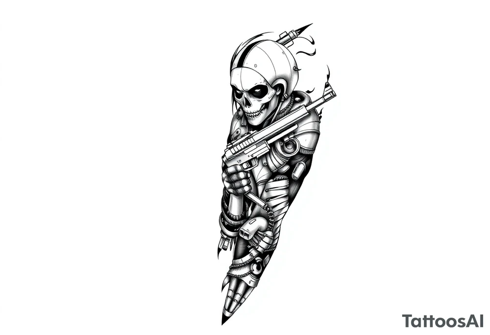 call of duty simon ghost riley tattoo idea