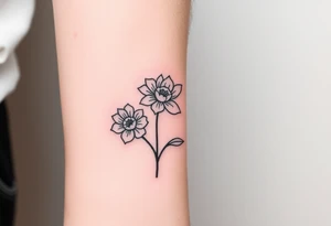 Floral urology inspired tattoo tattoo idea