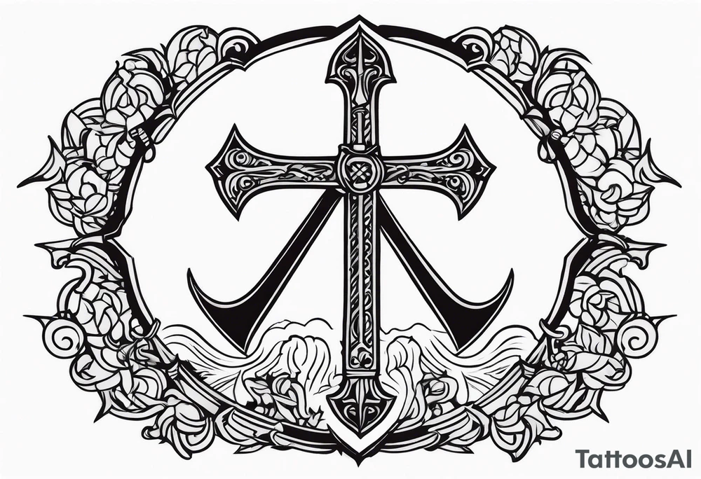 The symbol of Matthias a open Bible and a battle Axe tattoo idea