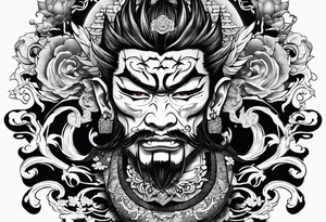 yakuza tattoo oni tattoo idea