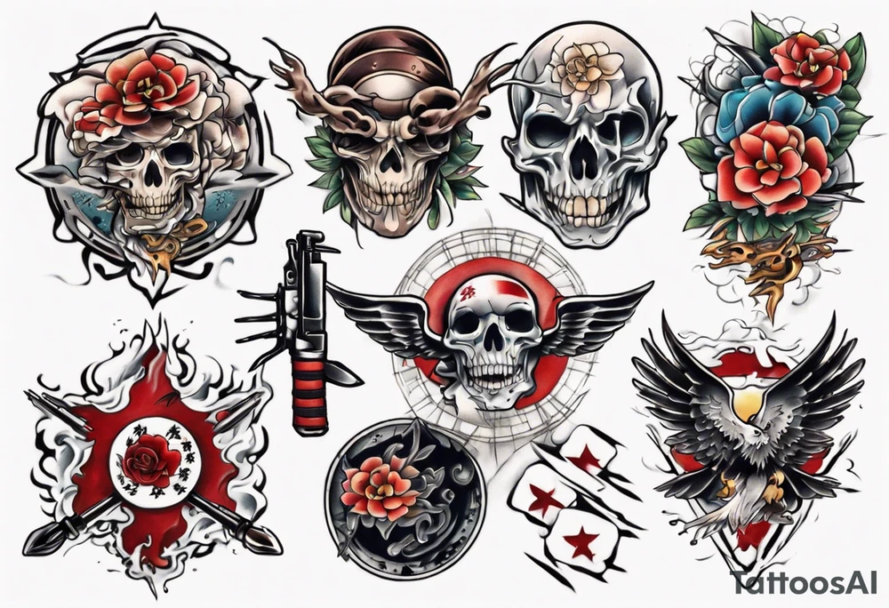 School Shooter tattoo idea
