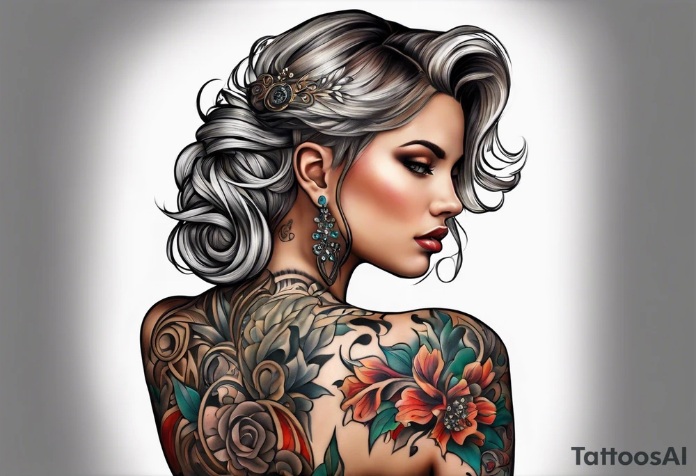 september virgo, birth year 2005, birth place detroit tattoo idea