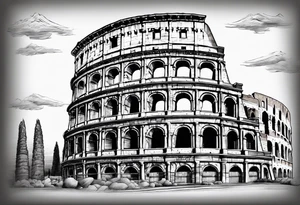 colosseum tattoo idea