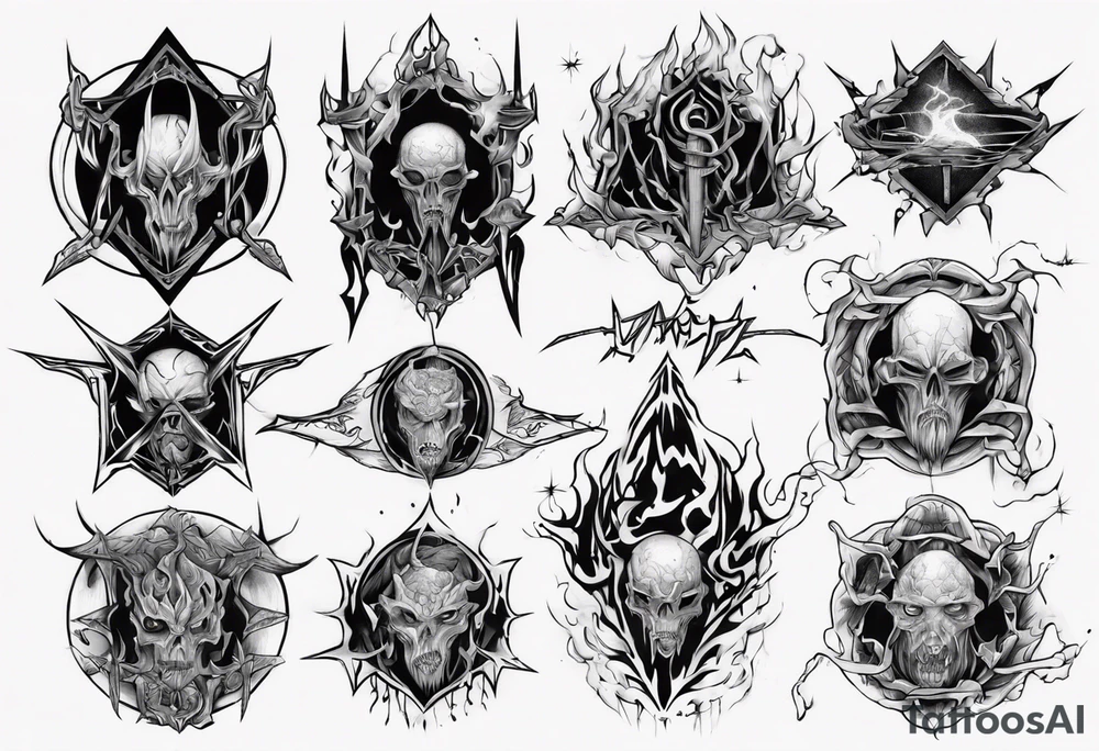 electric.mordor tattoo idea
