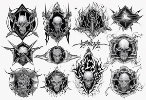 electric.mordor tattoo idea