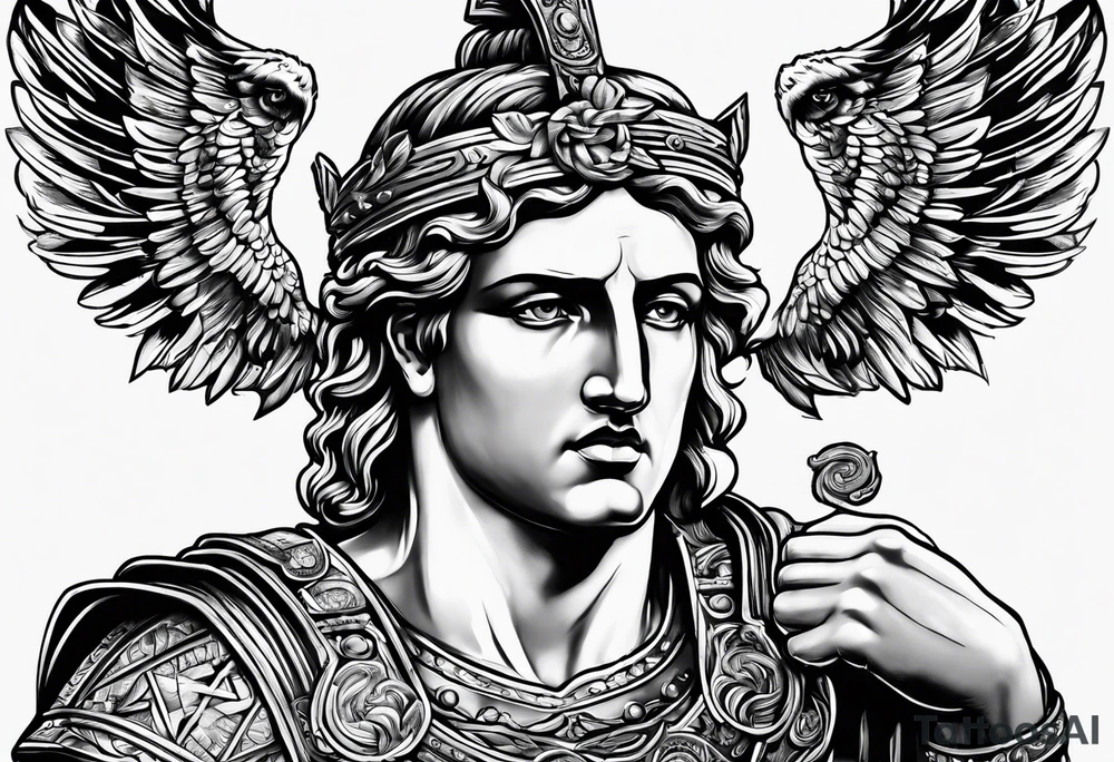 Alexander the great tattoo idea