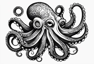 octopus tattoo idea