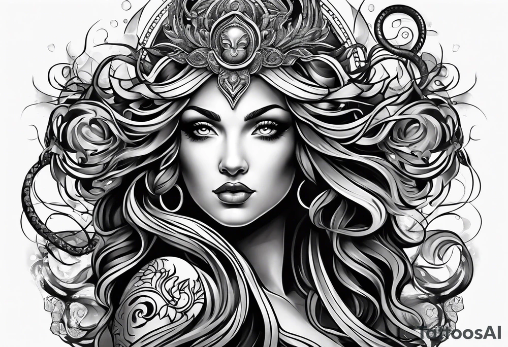 medusa tattoo idea
