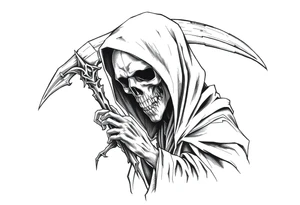 Grim reaper tattoo idea