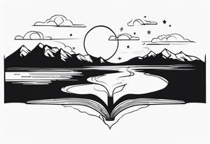 Deep quote tattoo idea