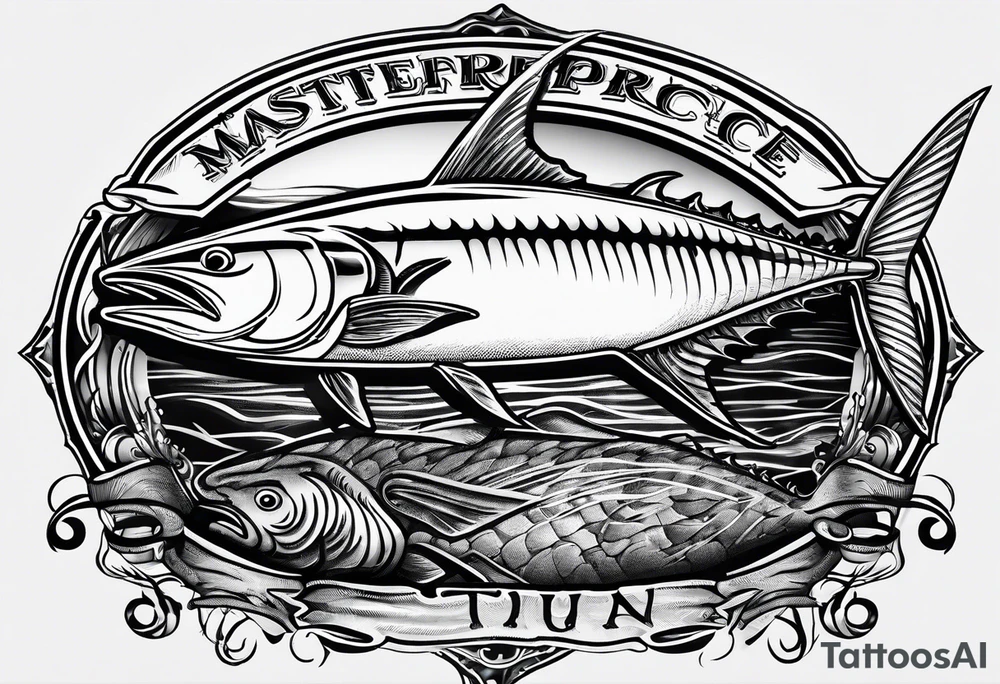 Tuna Fishing
California Beach 
Beer Drinking tattoo idea