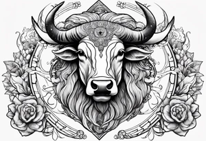 Taurus and cancer together tattoo idea