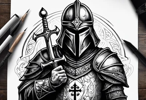 knight templar tattoo idea