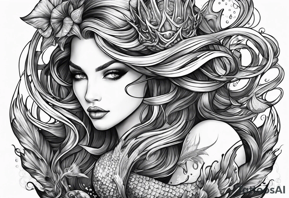 mystical mermaid
trident underwater tattoo idea mystical mermaid
trident underwater tattoo idea