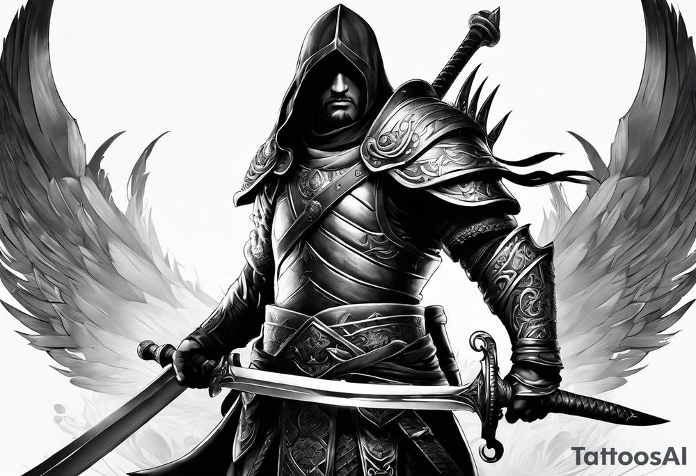 Sword or warrior tattoo idea