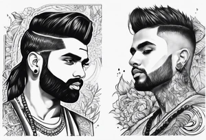 Ashish Name tattoo idea