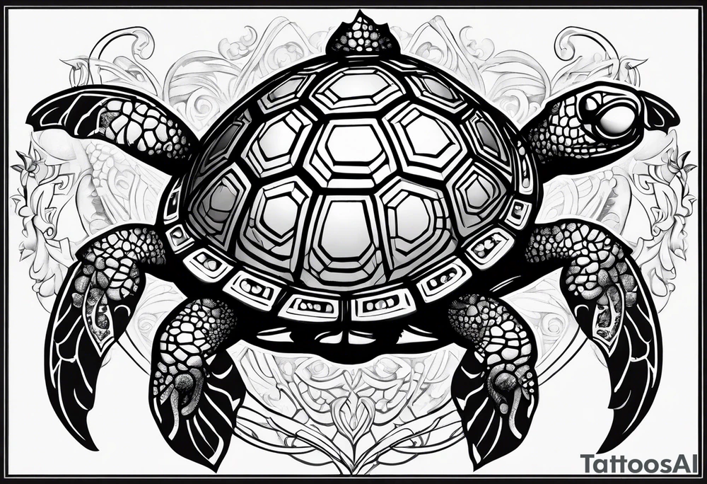Turtle tattoo design tattoo idea