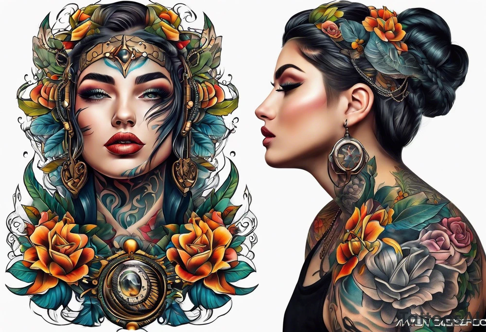 Bio Mechanics tattoo idea