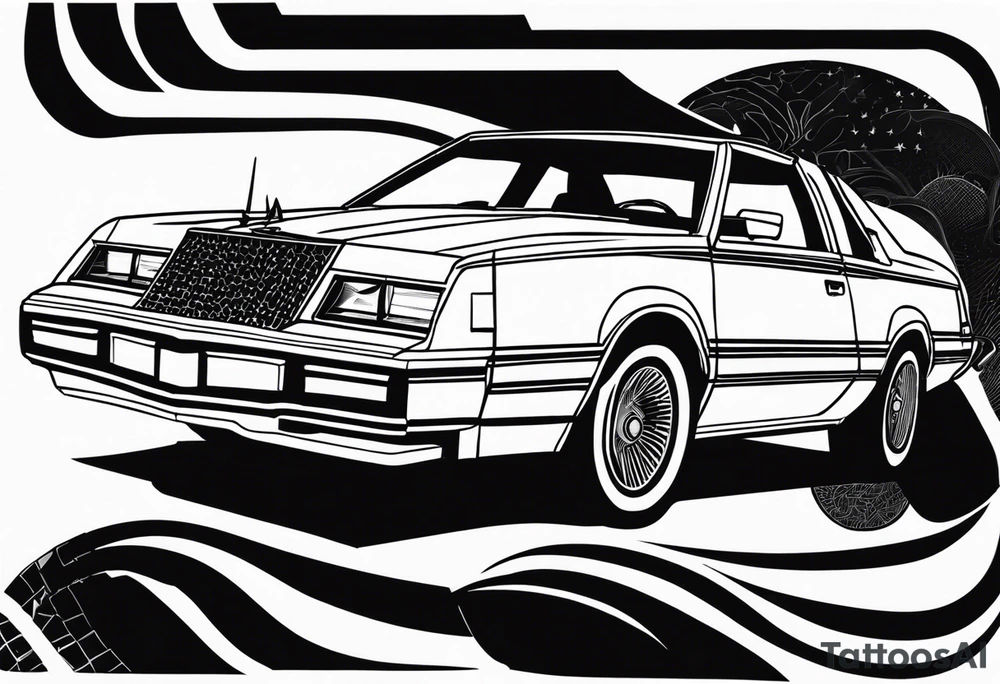 1984 Chrysler lebaron tattoo idea