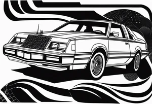 1984 Chrysler lebaron tattoo idea