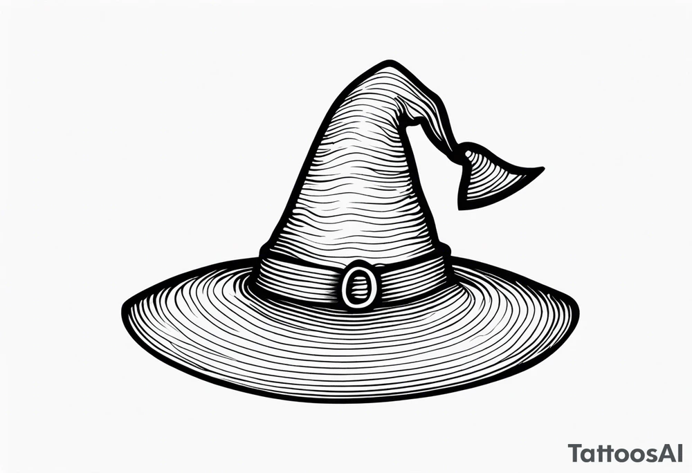 Witch’s Hat tattoo idea
