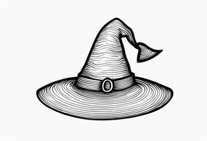 Witch’s Hat tattoo idea