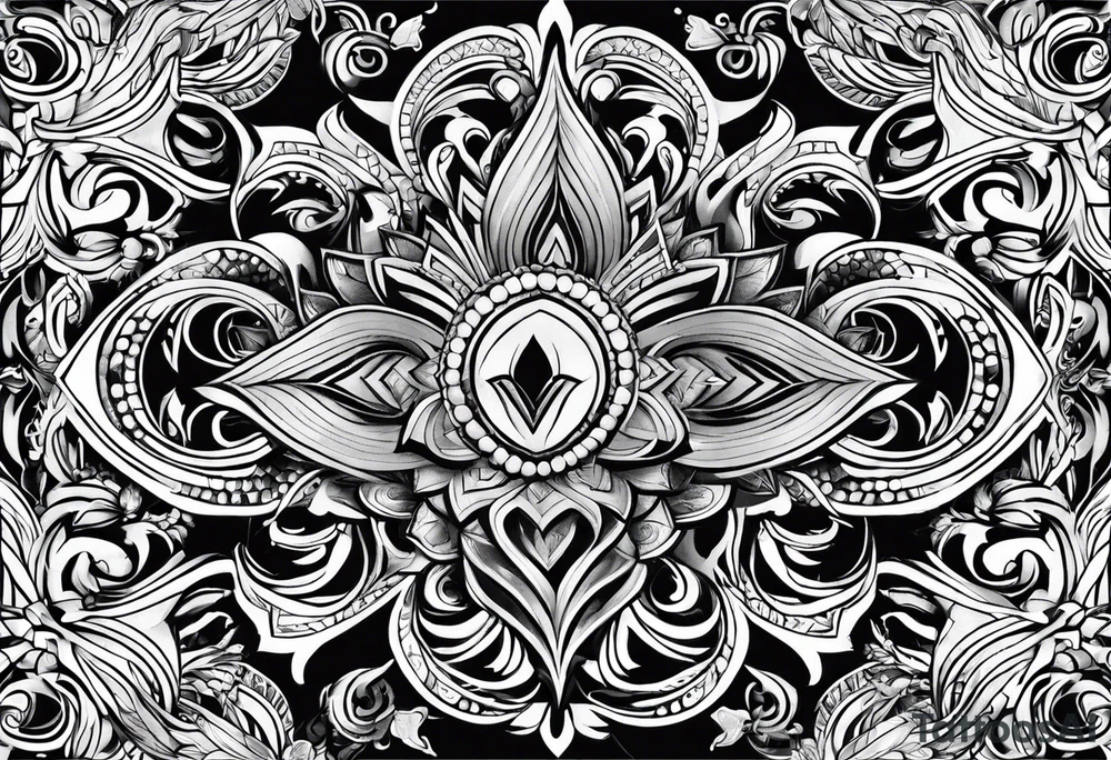 fire tattoo black and white tattoo idea