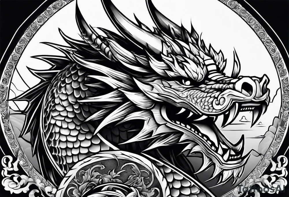 Dragon shogun star wars army tattoo idea