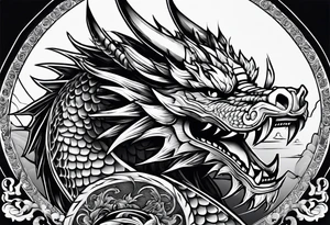 Dragon shogun star wars army tattoo idea