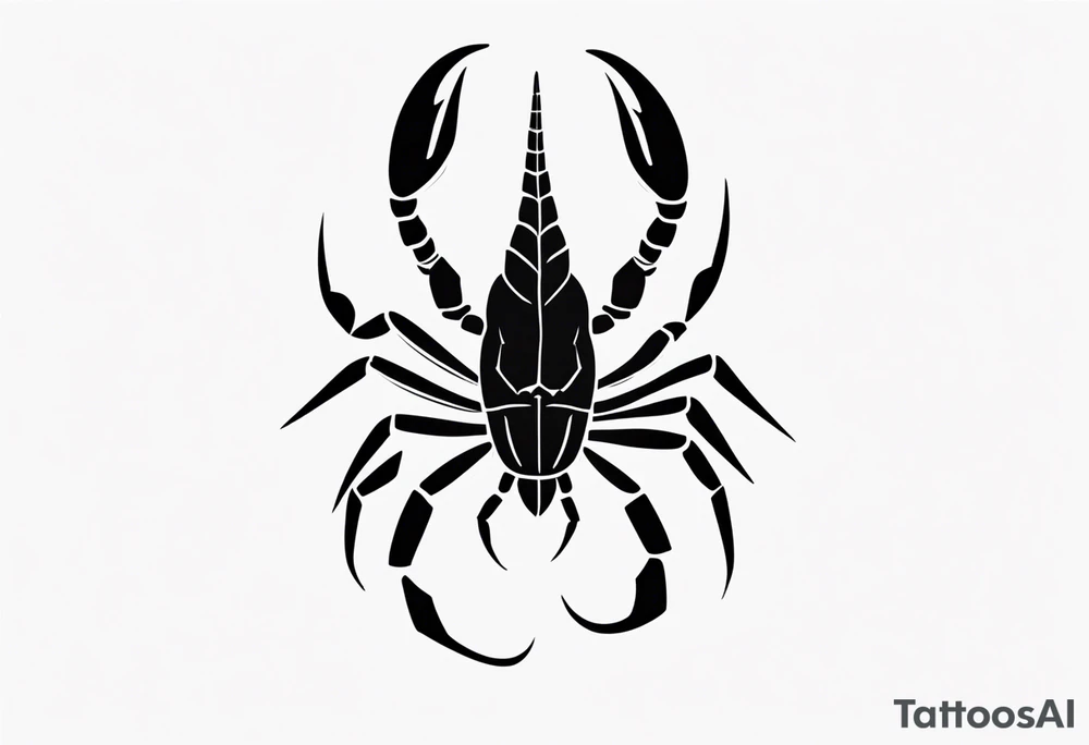small Julia scorpion tattoo idea