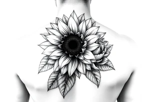 Sunflower, peony, cherry blossom, lotus, Delilah’s tattoo idea