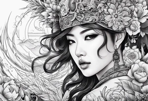 sun jin woo tattoo idea
