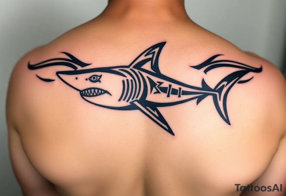 hammerhead shark tattoo idea