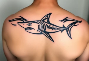 hammerhead shark tattoo idea