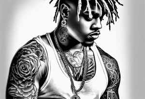 Juice wrld tattoo idea