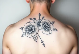 anishinaabe flowers tattoo idea