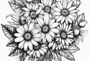 Daisy chain tattoo idea